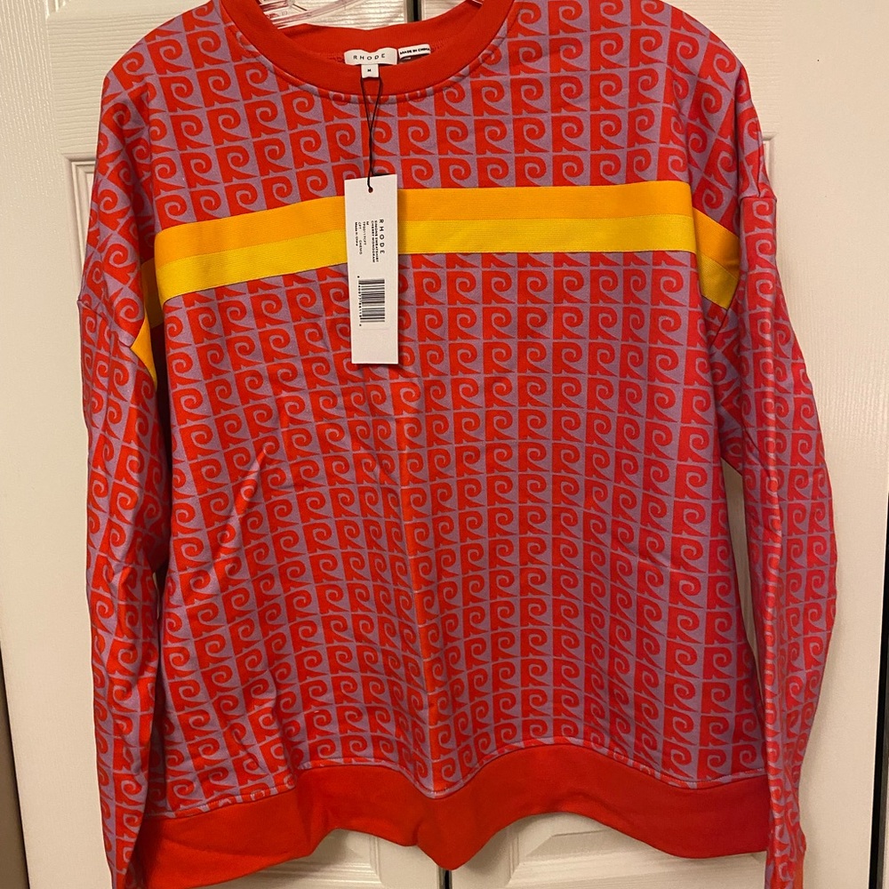 Rhode SIMONE SWEATSHIRT
Cherry Monogram size:M color: Cherry